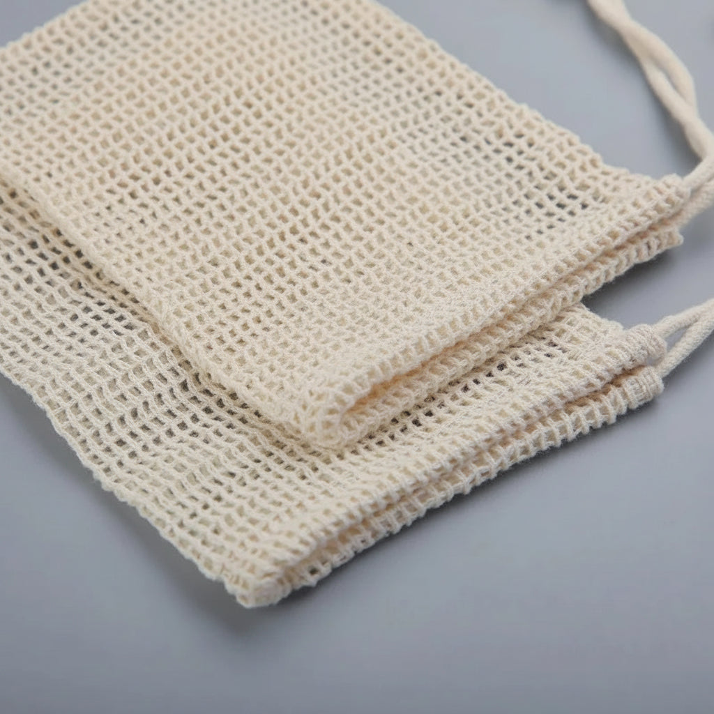 Eco-Friendly Cotton Soap Bag