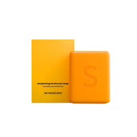 Persimmon Soap Bar for Aging Body Odor & Nonenal — Japanese-Inspired Deodorizing Soap for Men & Women | Gentle, Moisturizing, Fragrance-Light