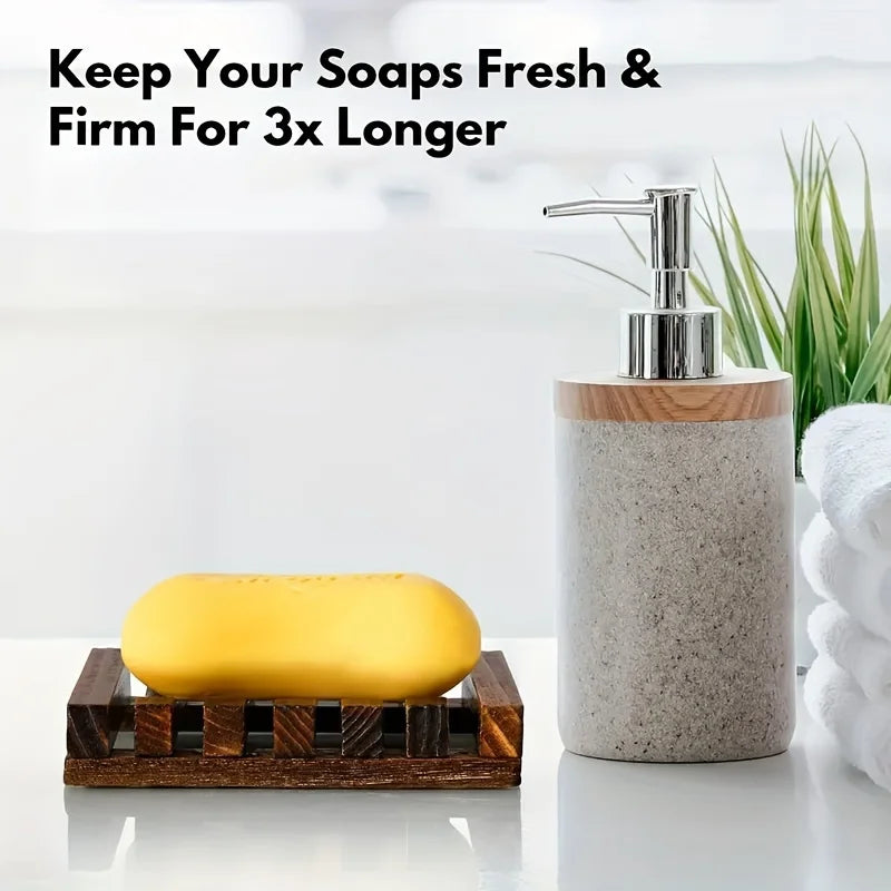 Natural Bamboo Soap Holder